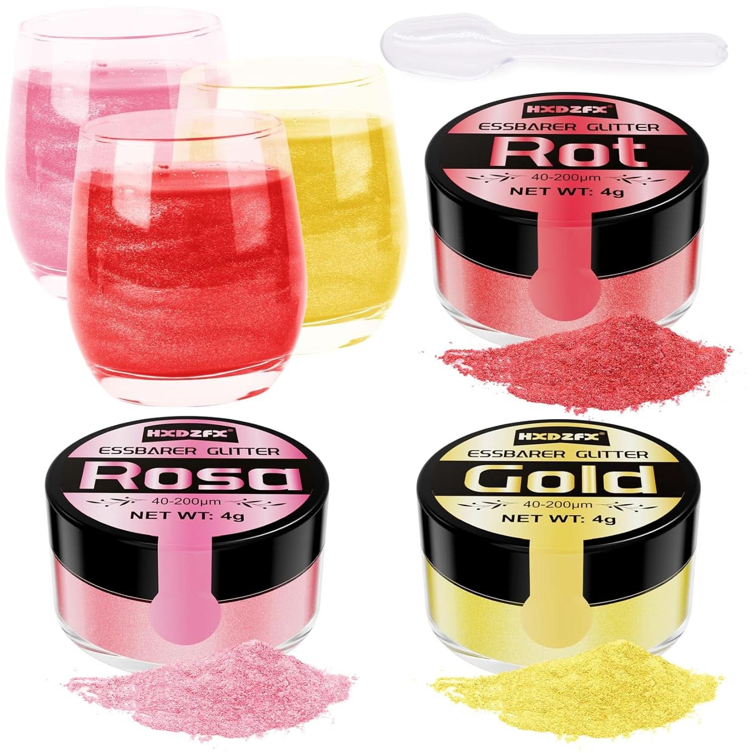 Glitter comestibil vs glitter necomestibil - ce e sigur să pui pe tort și ce nu