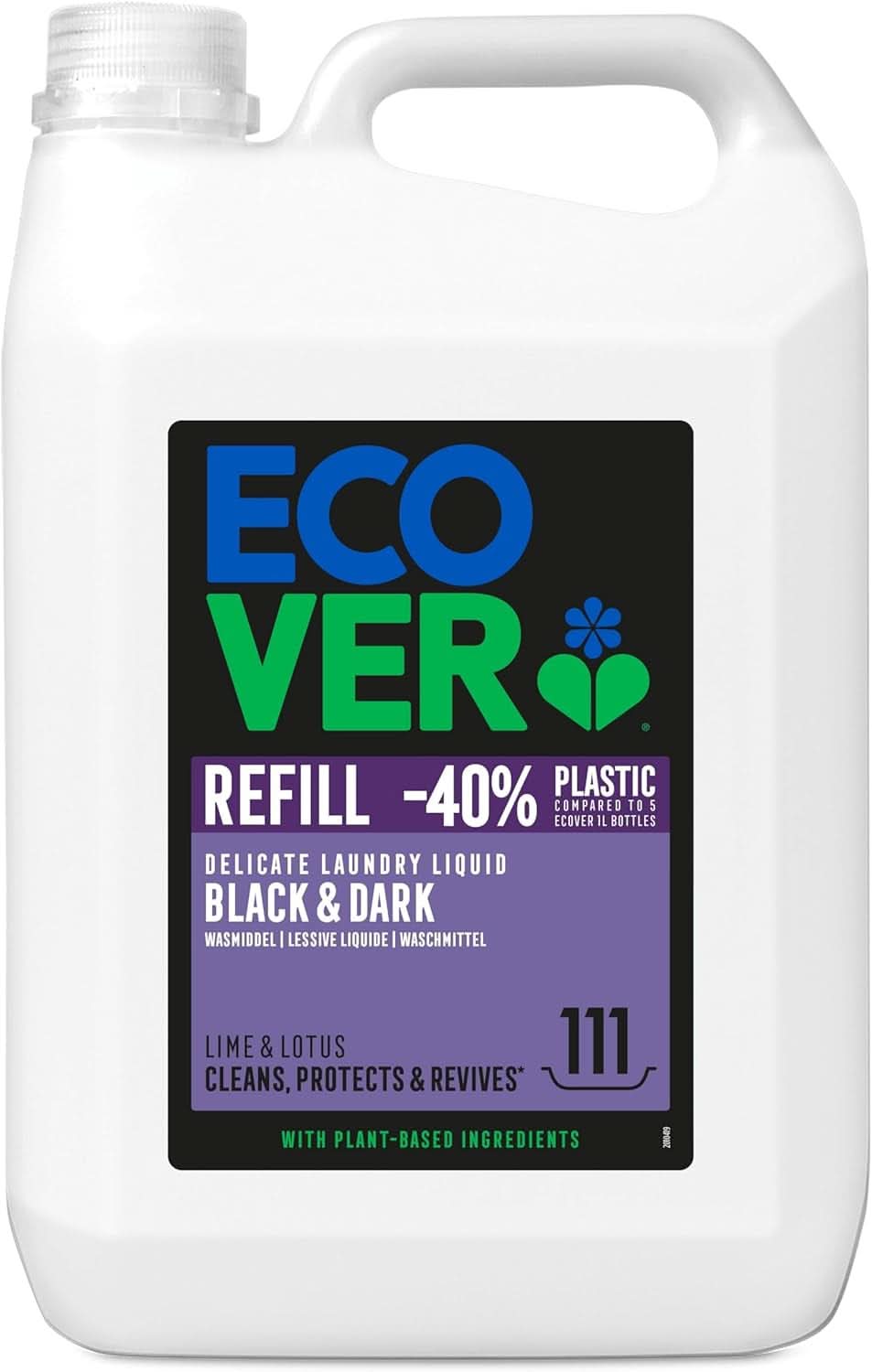 Ecover Delicate Detergent Black & Dark – Lime & Lotus: Îngrijirea ecologică perfectă pentru hainele tale închise la culoare
