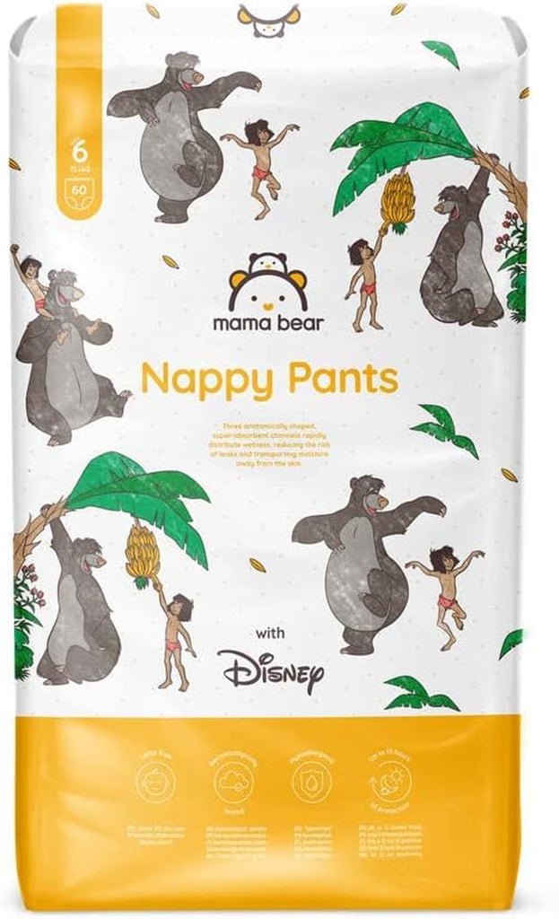 Scutece Mama Bear Disney, mărimea 5 (12-17 kg), alb, 70 bucăți