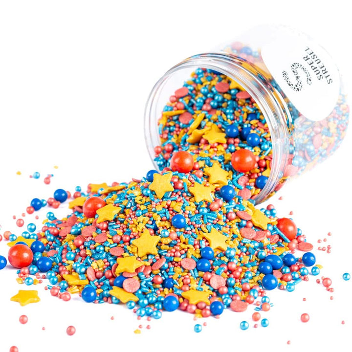 Super Streusel SuperErou, amestec sprinkles, 90 grame