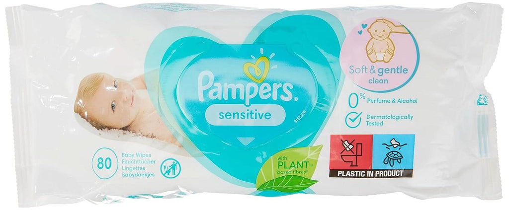 Pampers Sensitive Feuchttücher 1X80