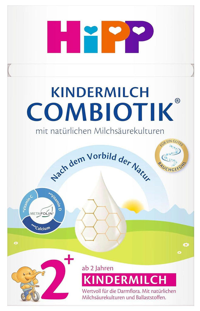 Hipp Milchnahrung Combiotik Kindermilch BIO Combiotik 2+, 4Er Pack (4X600G)