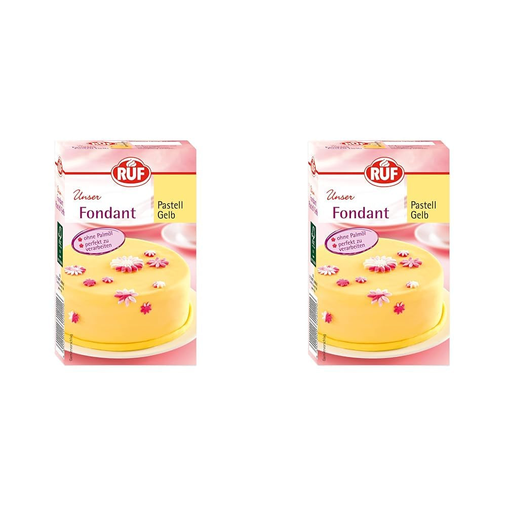 RUF Fondant, potrivit pentru modelarea figurilor, florilor și literelor,  250 grame