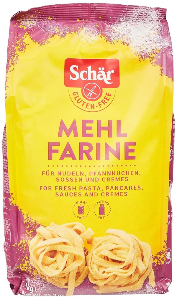 Mehl "Farine" - Basismehlmischung Glutenfrei 1Kg, 10Er Pack