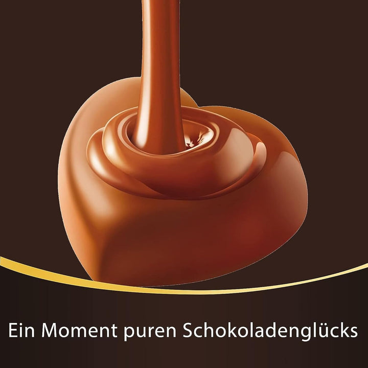 Lindt Schokolade LINDOR Schokoladenherzen | 500 G | Ca. 35 Herzen Aus Dunkler Schokolade (70 %) Mit Zartschmelzender Füllung | Pralinengeschenk | Schokoladengeschenk