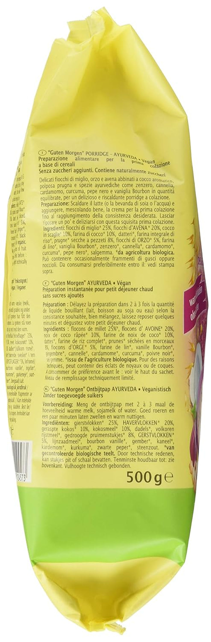 Frühstücksbrei Ayurveda, 500 G