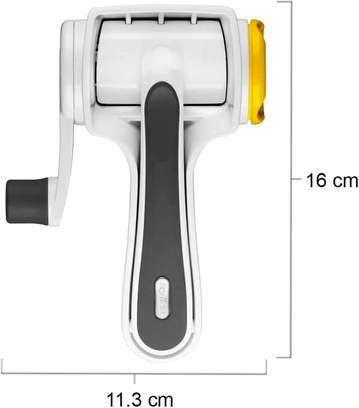 ZYLISS Classic Käsereibe E900010 Mit Edelstahl-Feintrommel Für Müheloses Reiben Von Hartkäse, Schokolade Und Vielem Mehr. Maße: Maß: 16 X 8,5 X 8,5 Cm.