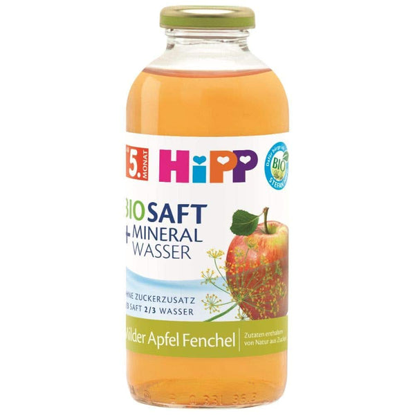 Hipp Bio-Saft + Mineralwasser Milder Apfel Fenchel, 500Ml