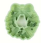 Formă De Silicon Pentru Tort Coronita De Crăciun Versatil Pentru Prajituri Deserturi DIY Și Sărbători