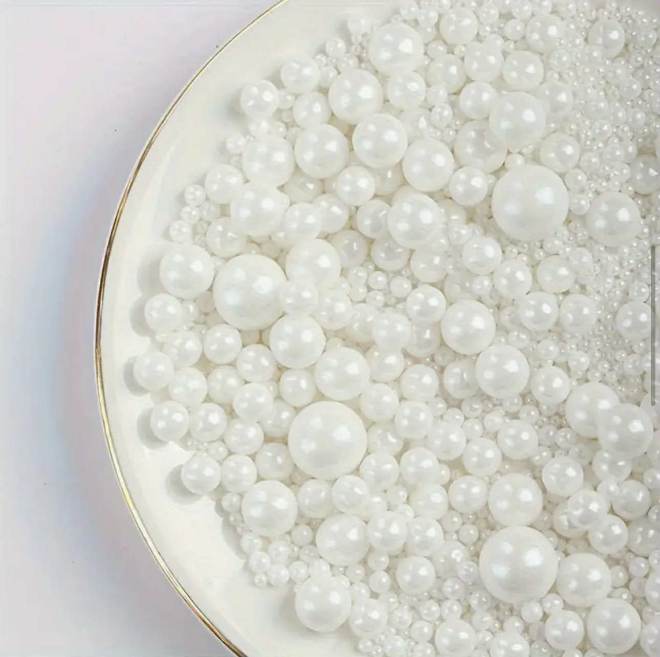 Sprinkles Alb Dimensiuni Mixte 85g - Decor Dulce Pentru Prăjituri Și Deserturi Delicioase