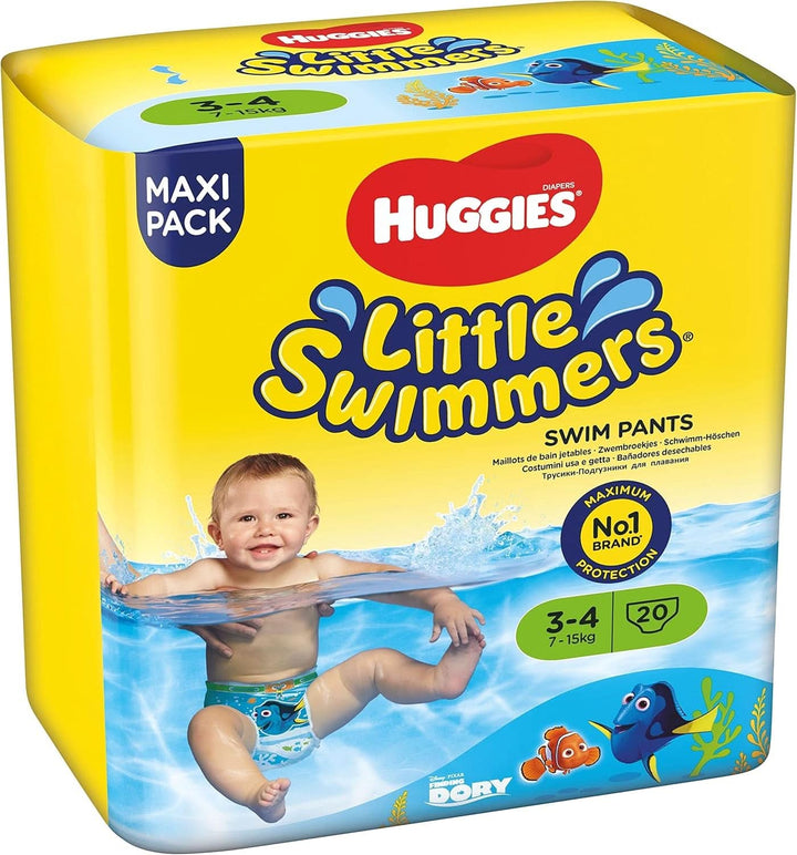 Huggies Einweg-Badeanzug, Größe 3-4, 20 Stück