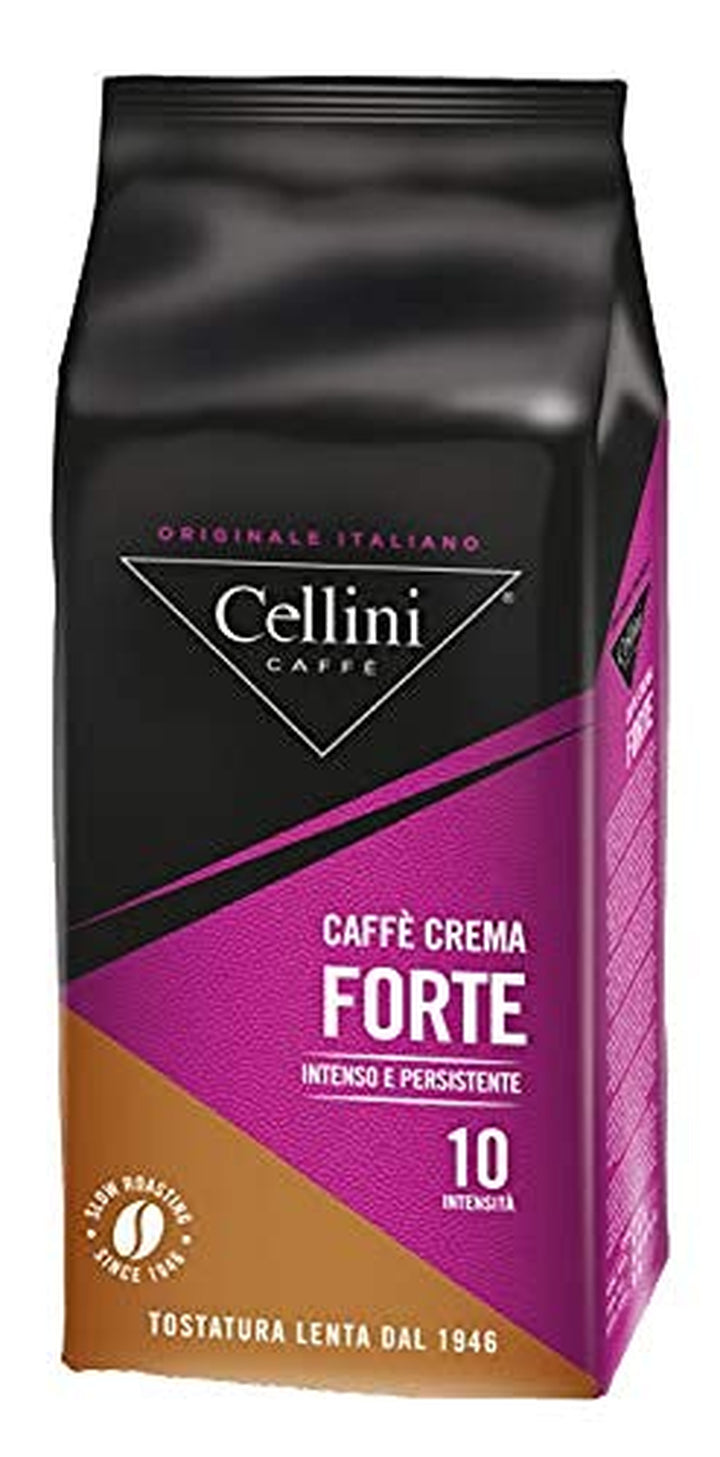 Cellini Caffè Crema Forte Ganze Bohne, 1000 G, 1Er Pack (1 X 1 Kg)