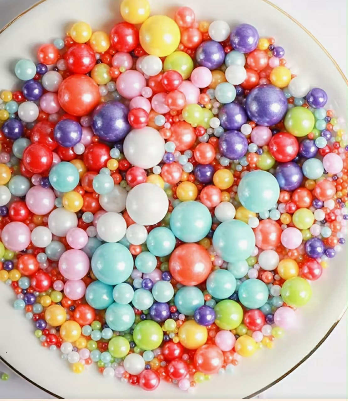 Sprinkles Mix De Culori Curcubeu Si Dimensiuni 85g Pentru Decorare Prajituri Cu Culori Vii Si Texturi Variate