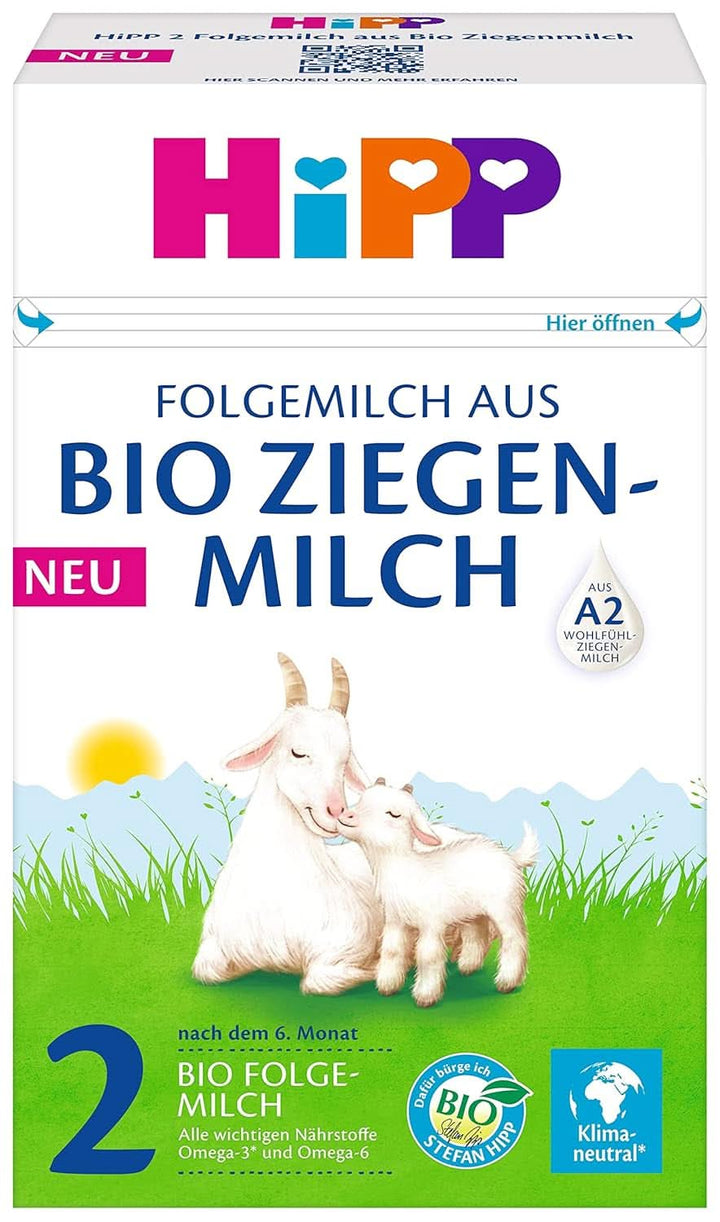 Hipp Milchnahrung Aus Bio Ziegenmilch Pre Anfangsmilch Aus Bio Ziegenmilch, 5Er Pack (5 X 400G)