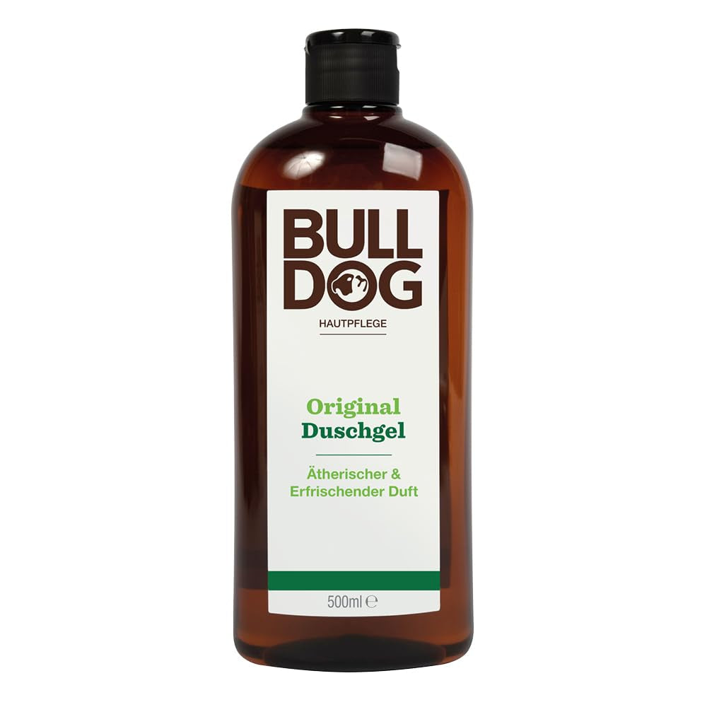 BULLDOG, Gel de duș pentru bărbați cu lămâie și bergamotă, 500 ml