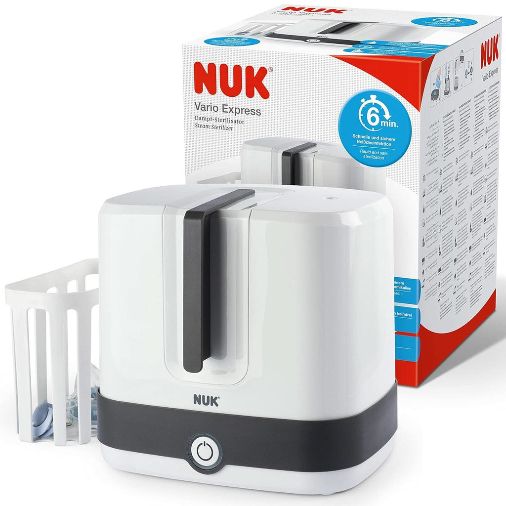 NUK Handmilchpumpen-Set | Weiches Silikonkissen | Ergonomischer Pumphebel | 2 Perfect Match Babyflaschen | 150 Ml | 2 NUK High-Performance Einwegstilleinlagen