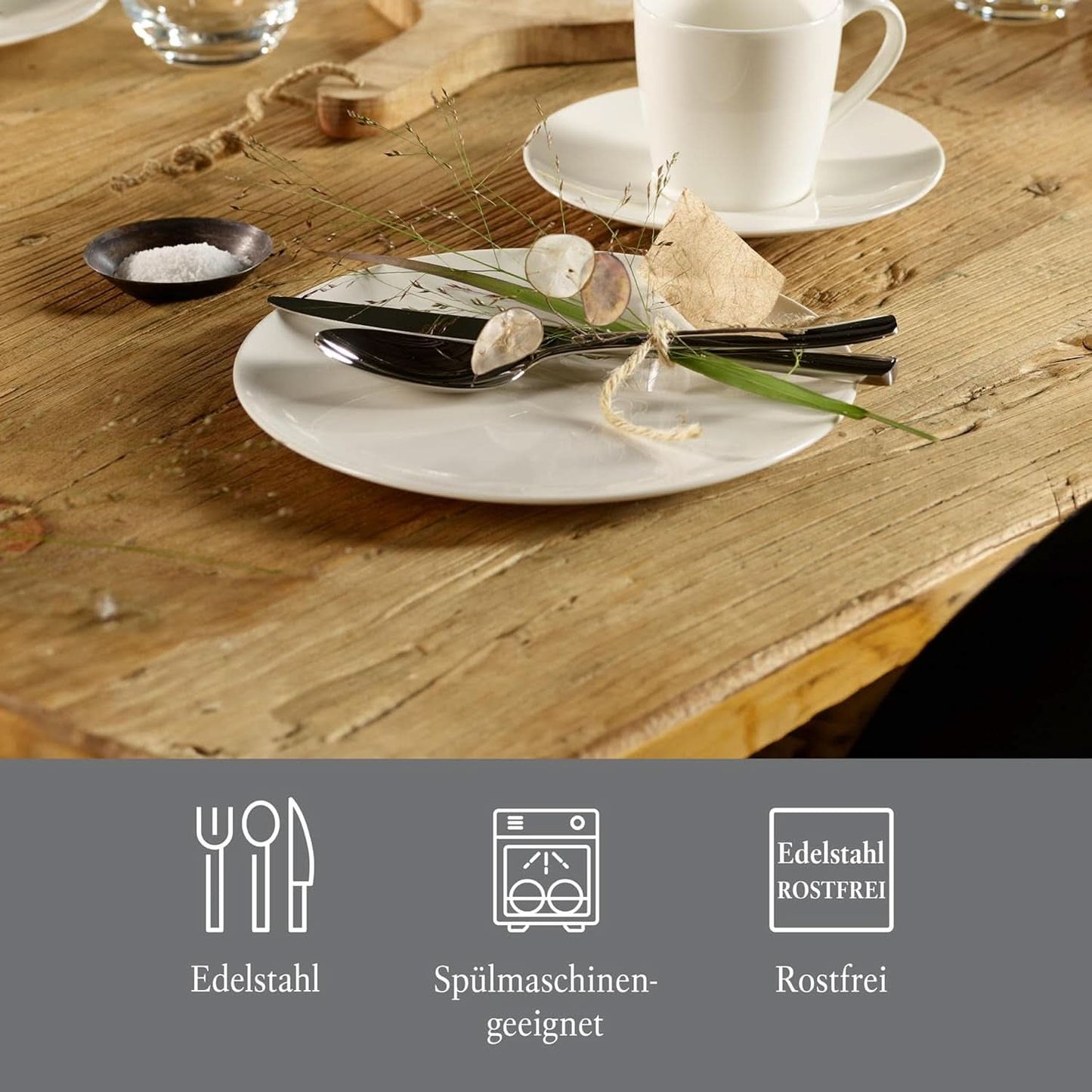 Vivo by Villeroy & Boch - Set tacâmuri Voice Basic 30 piese pentru 6 persoane Naty Shop