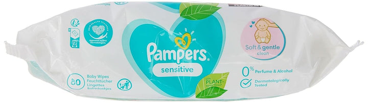 Pampers Sensitive Feuchttücher 1X80