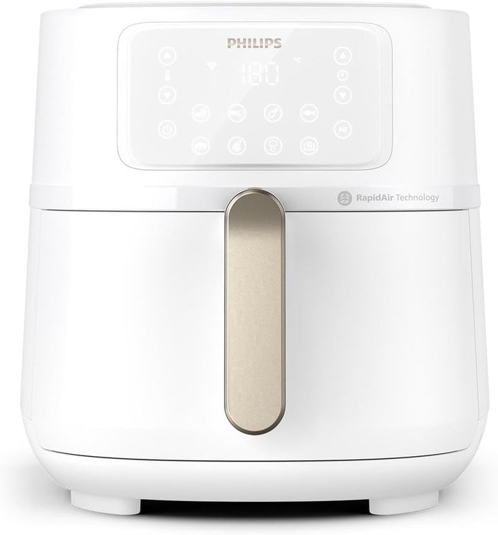 Philips 3000Er Airfryer XL - Rapid Air Technologie, Frittieren Mit Bis Zu 90% Weniger Fett, 1,2 Kg Fassungsvermögen, 6,2 L Größe, Touchscreen, Schwarz (HD9270/90)