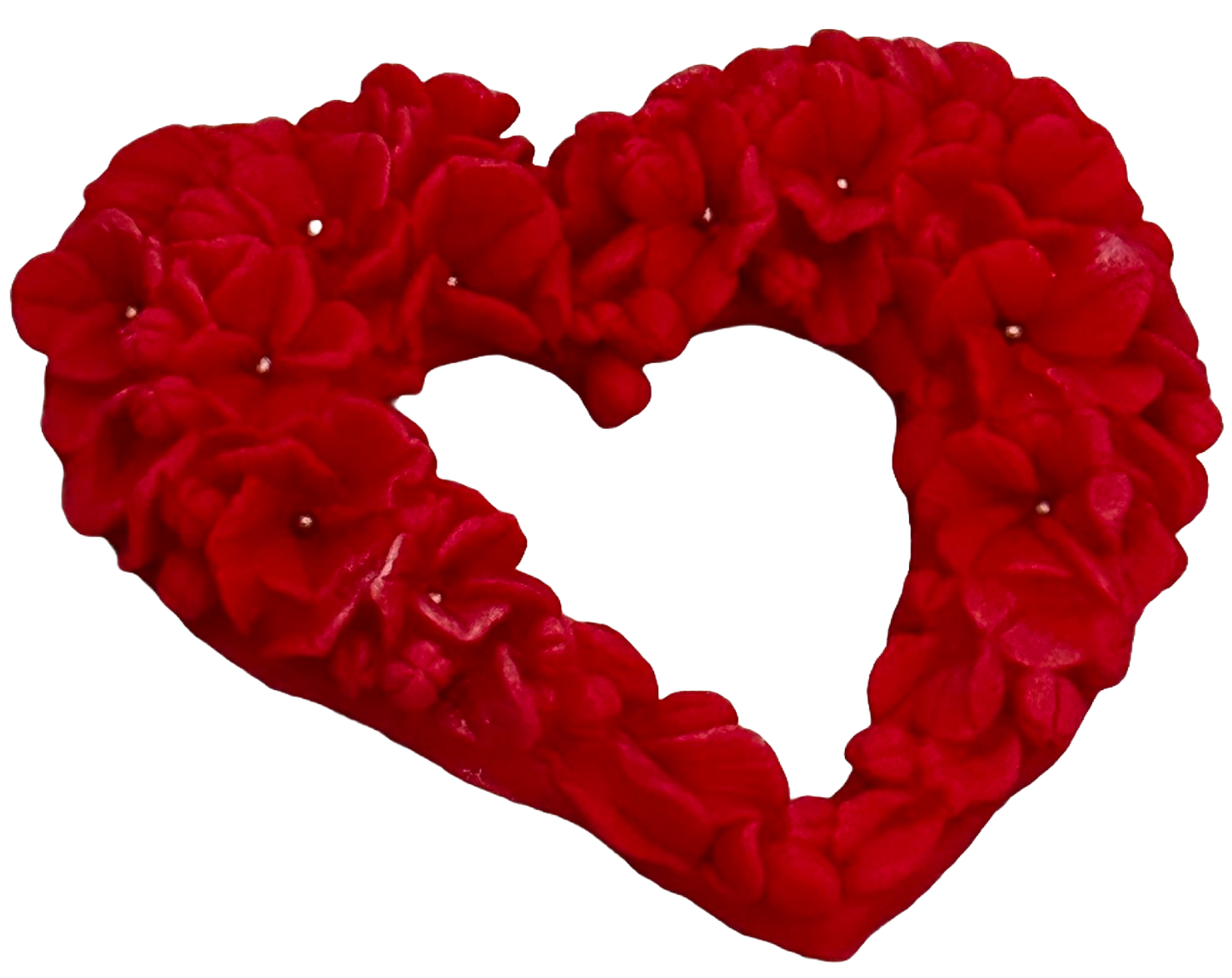 Decoratiune comestibila din zahar, Coronita de flori Decoratiuni din Pasta de Zahar Naty Shop