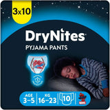 HUGGIES Drynites scutece de noapte, pentru băieți 4-7 ani (17-30 kg), 30 bucăți Naty Shop 30 buc 3 - 5 ani (16 - 23 Kg)