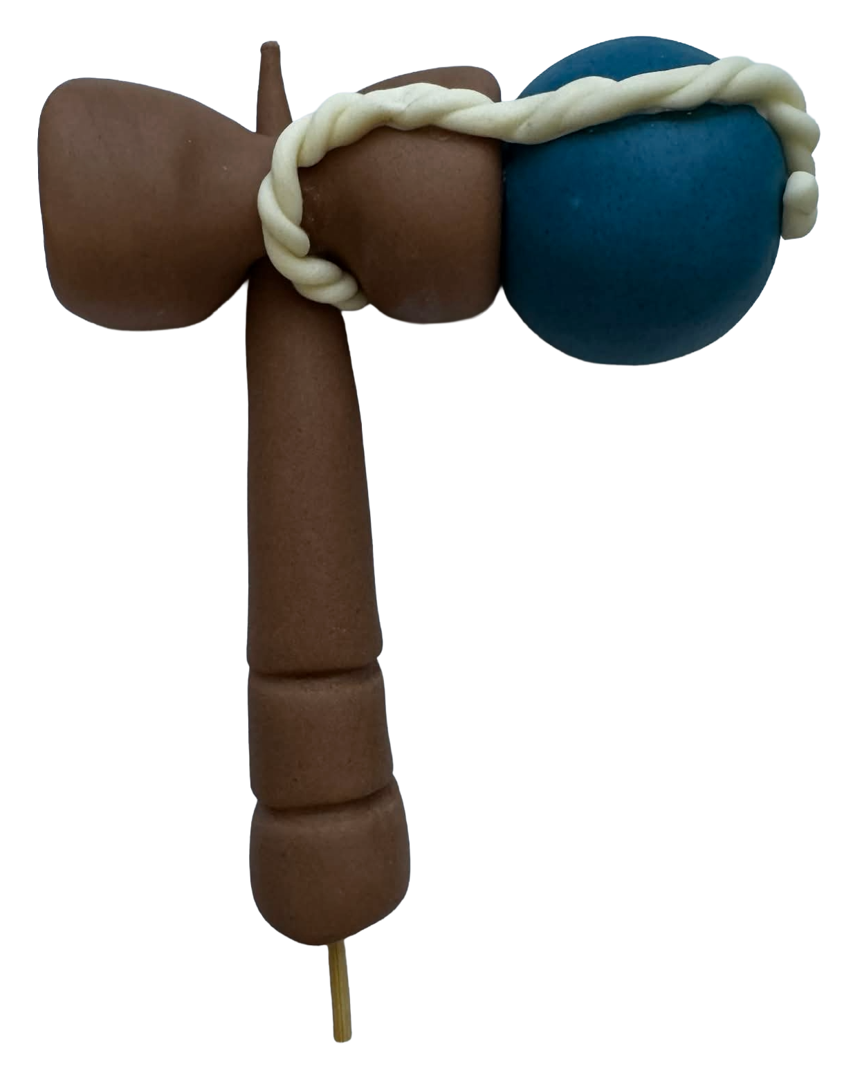Decorațiune Comestibilă Kendama - Dimensiune Aproximativ 10 cm, Gust Dulce Și Textură Crocantă Pentru Petreceri