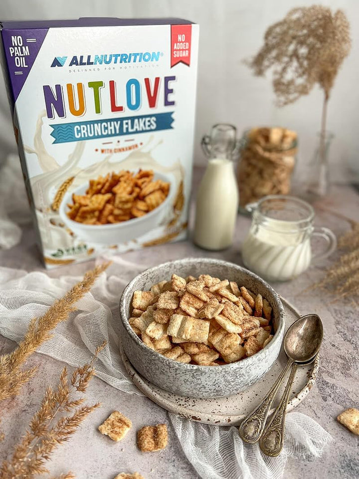 Allnutrition Nutlove Crunchy Flakes with Cinnamon 300G