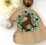 Decoratiune comestibila din zahar, Iarna in padure Decoratiuni din Pasta de Zahar Nati Shop