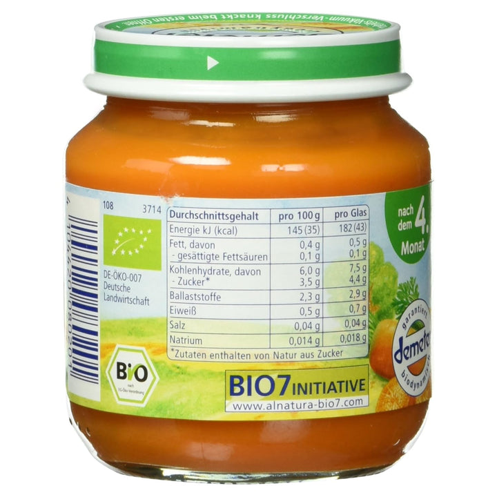 Bio Karotte Pur, Nach Dem 4. Monat, 125G