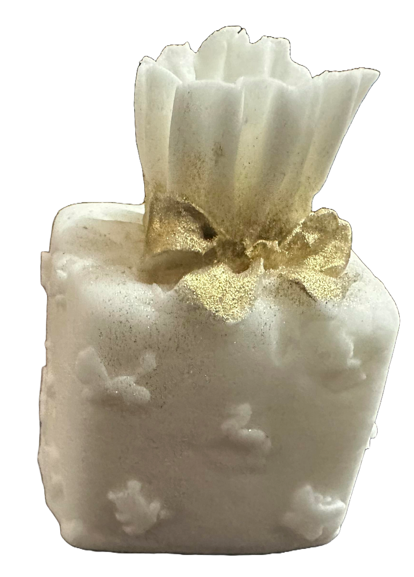Decoratiune comestibila din zahar, Sacul lui Mos Craciun Decoratiuni din Pasta de Zahar Nati Shop