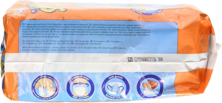 Huggies Little Swimmers L, Größe 5-6 (12-18 Kg), 8 Packungen À 11 [88 Windeln] 88 Pezzi