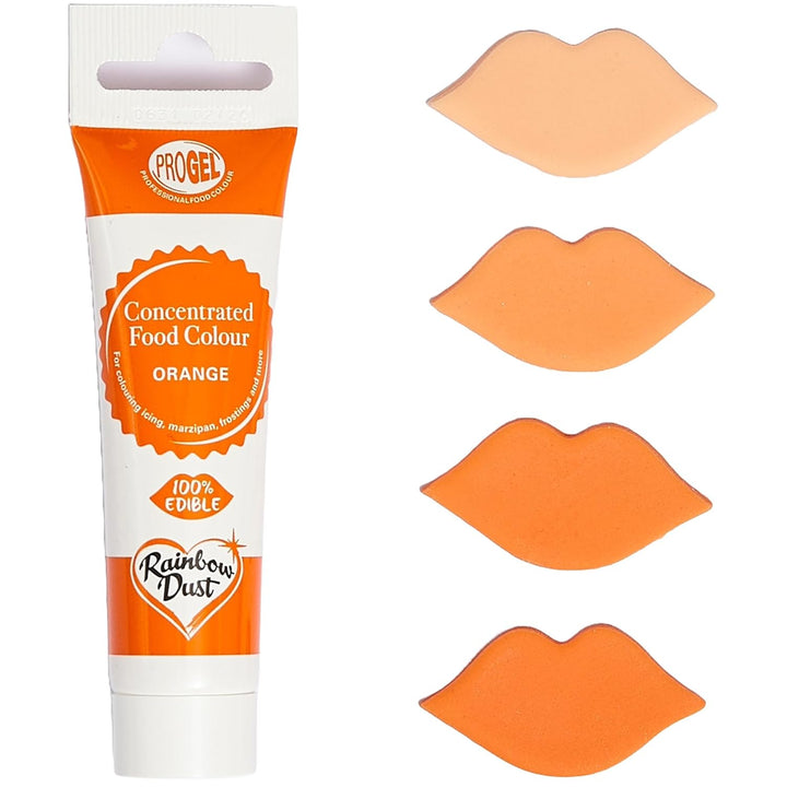 Konzentrierte Lebensmittelfarbe-Orange / Concentrated Paste Food Colouring- Orange