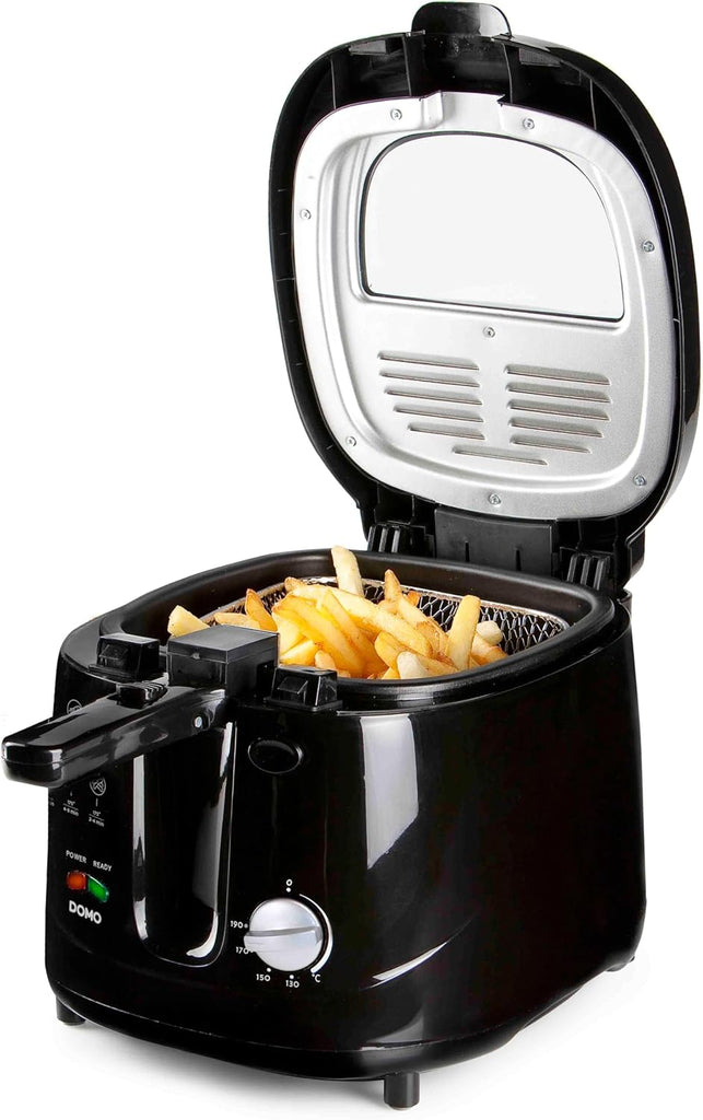 Domo Fritteuse B-Smart DO461FR, Schwarz, 2,5 Liter