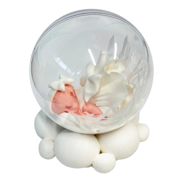 Edible Decoration for Baby Girl Christening - Delicious and Safe, Perfect for Parties with Children