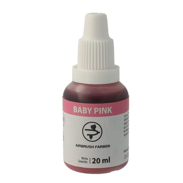 Bakeryteam Airbrush Lebensmittelfarbe Rosa/Baby Pink 20Ml