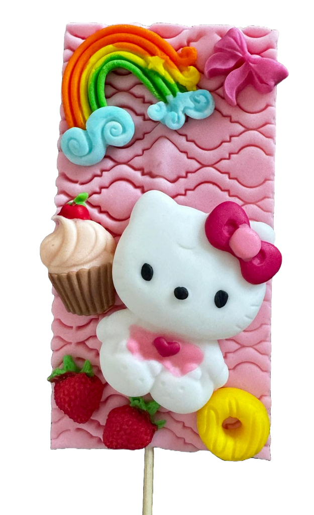 Decoratiune comestibila din zahar, Hello Kitty - Naty Shop 