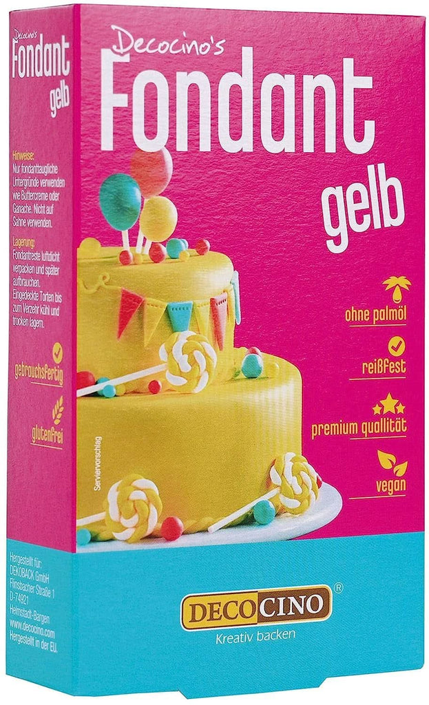 DECOCINO Fondant diverse culori - 250 grame