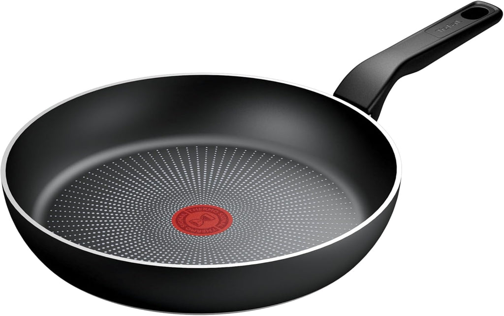 Tefal Recycled on Bratpfanne 28 Cm, 100% Recyceltes Aluminium, Antihaftbeschichtung, Induktion, Spülmaschinenfest, Schwarz, C2970632