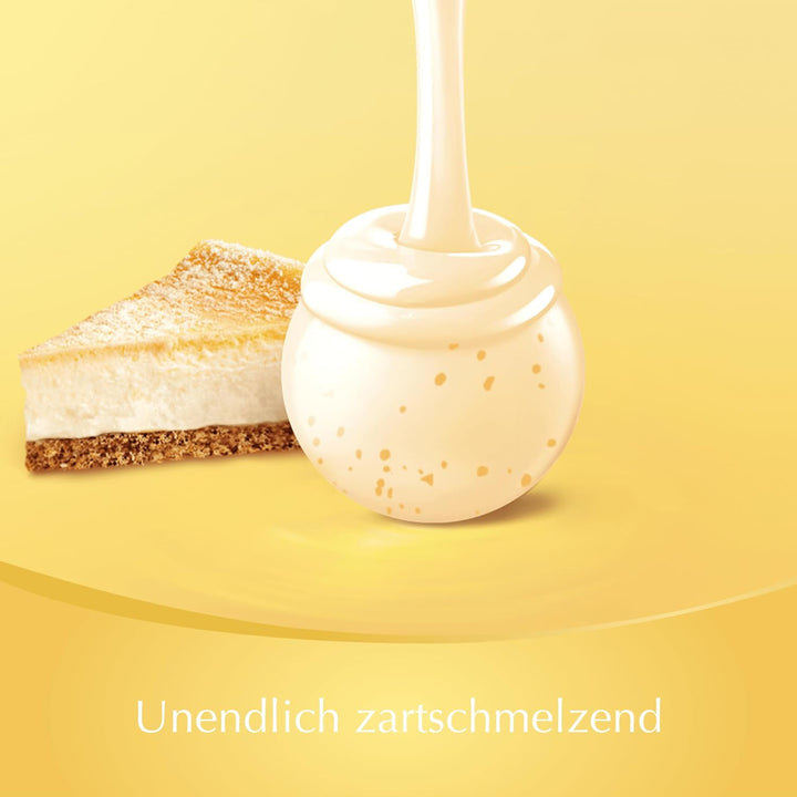 Lindt Schokolade LINDOR Kugeln Cheesecake | 137 G Beutel | Ca. 10 Kugeln Weiße Schokolade Mit Zartschmelzender Cheesecake-Füllung | Pralinen-Geschenk | Schokoladen-Geschenk