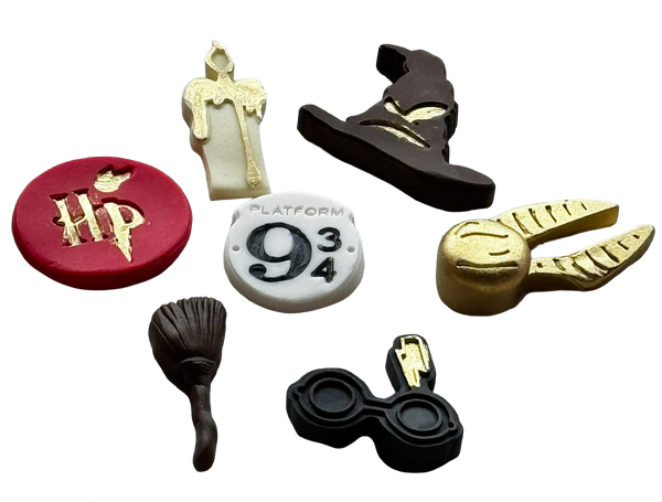 Set 7 decoratiuni comestibile, Harry Potter