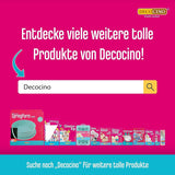 DECOCINO Party Mix, perle de zahăr, decorațiuni de stropit, confetti, 95 grame Naty Shop