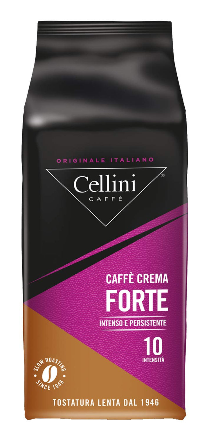 Cellini Caffè Crema Forte Ganze Bohne, 1000 G, 1Er Pack (1 X 1 Kg)