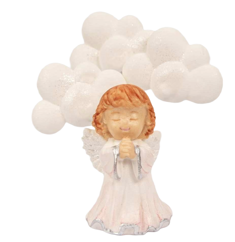 Christmas Sugar Decorations Set - 6.5 cm Door And Two 9 cm Trees For Festive Table Decoration