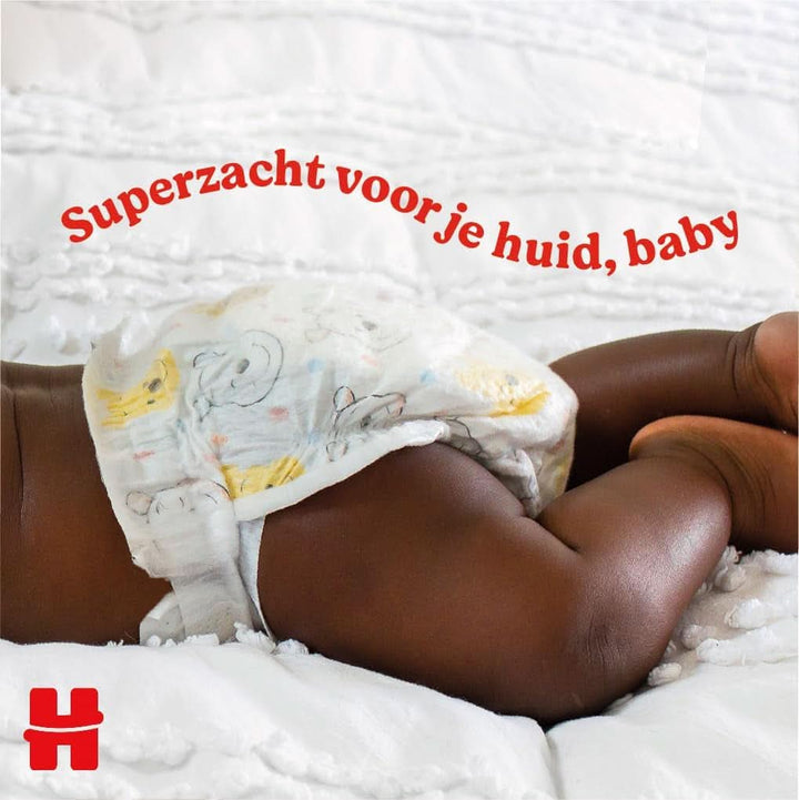 Huggies Extra Care Bebè, Windeln Größe 2 (3-6 Kg), Sehr Saugfähig, Vorratspackung, 160 Stück