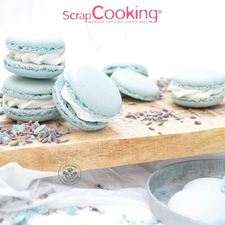 Scrapcooking, colorant alimentar pudră, albastru pastel, 5 grame