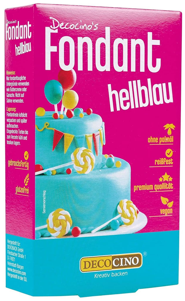 DECOCINO Fondant diverse culori - 250 grame