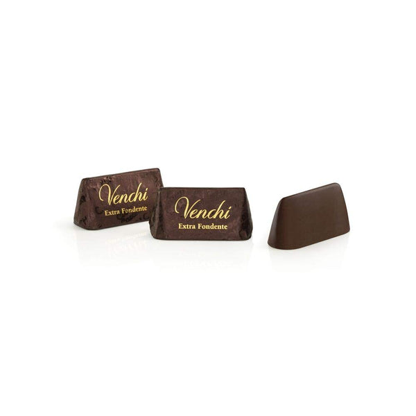 Venchi Gianduiotti Aus Extra Dunkler Schokolade, Pralinen in Großpackung 1 Kg – Gianduja-Zartbitterschokolade Mit Haselnüssen – Glutenfrei