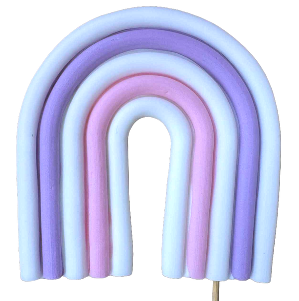 Decoratiune comestibila din pasta de zahar, Curcubeu Decoratiuni din Pasta de Zahar Nati Shop