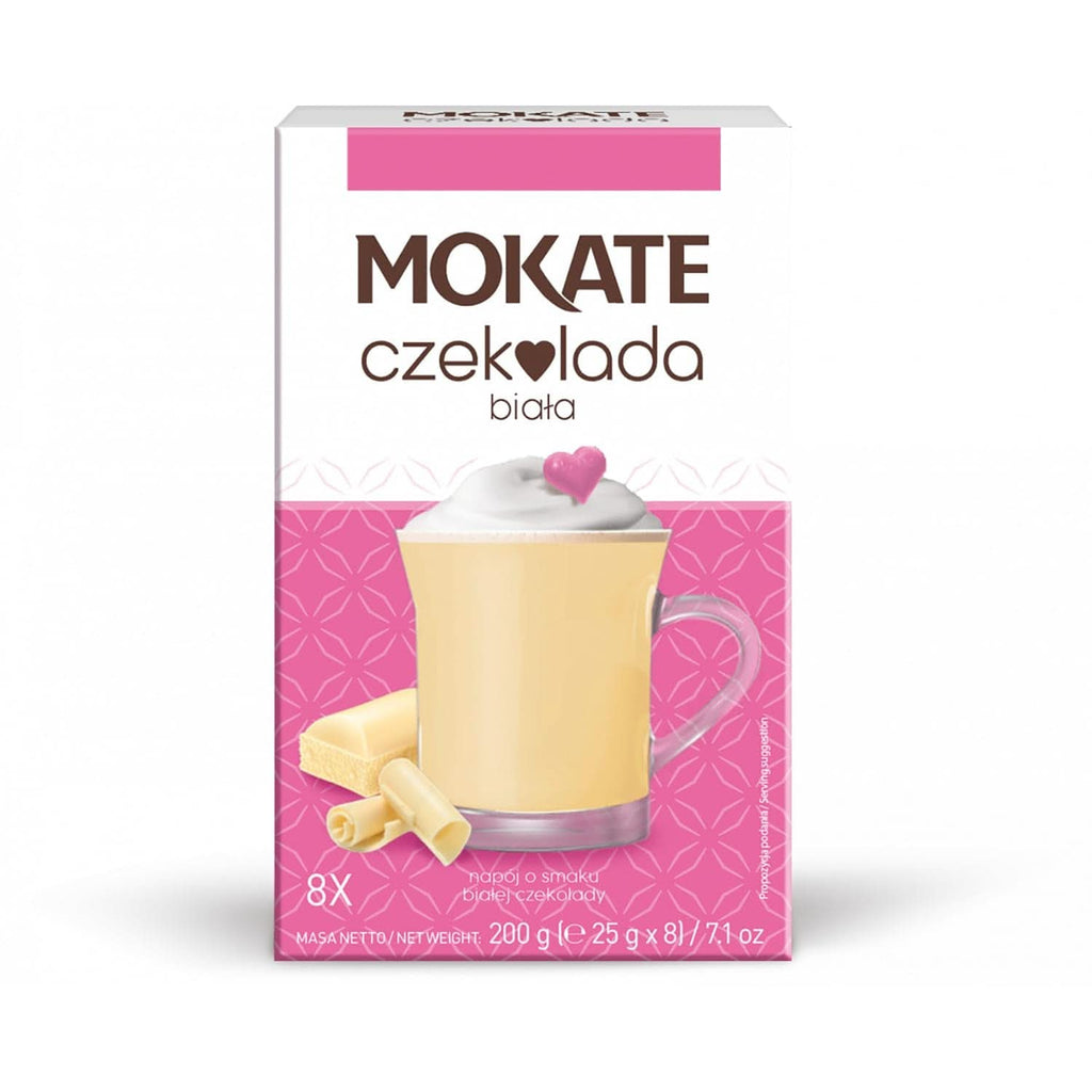 MOKATE® Ciocolată caldă neagră - 1 pachet 180 grame - 10 plicuri