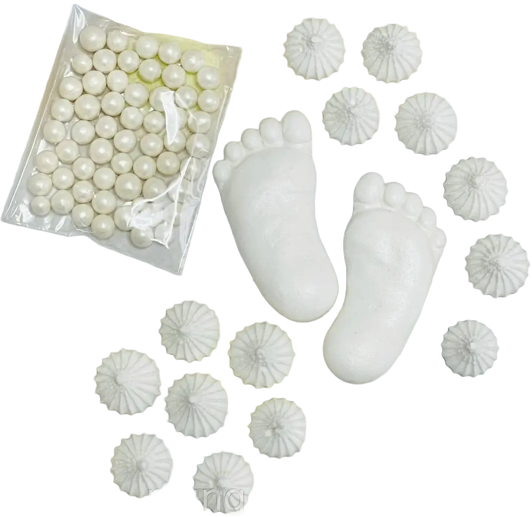 Set decorațiuni comestibile, Botez